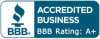 accredited business bbb rating:a+